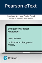 Pearson eText Emergency Medical Responder -- Access Card, 11th Edition